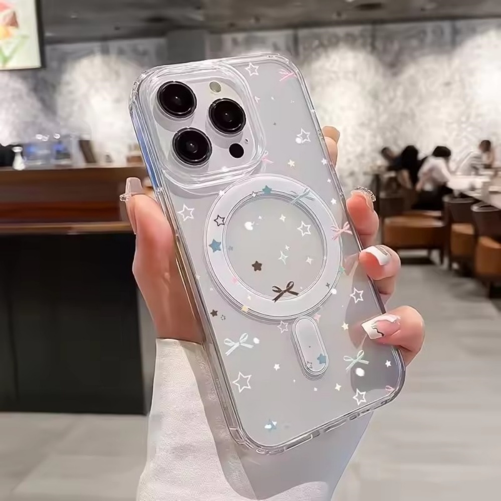 Clear Shockproof Bumper Case - Прозрачный чехол для телефона с принтом