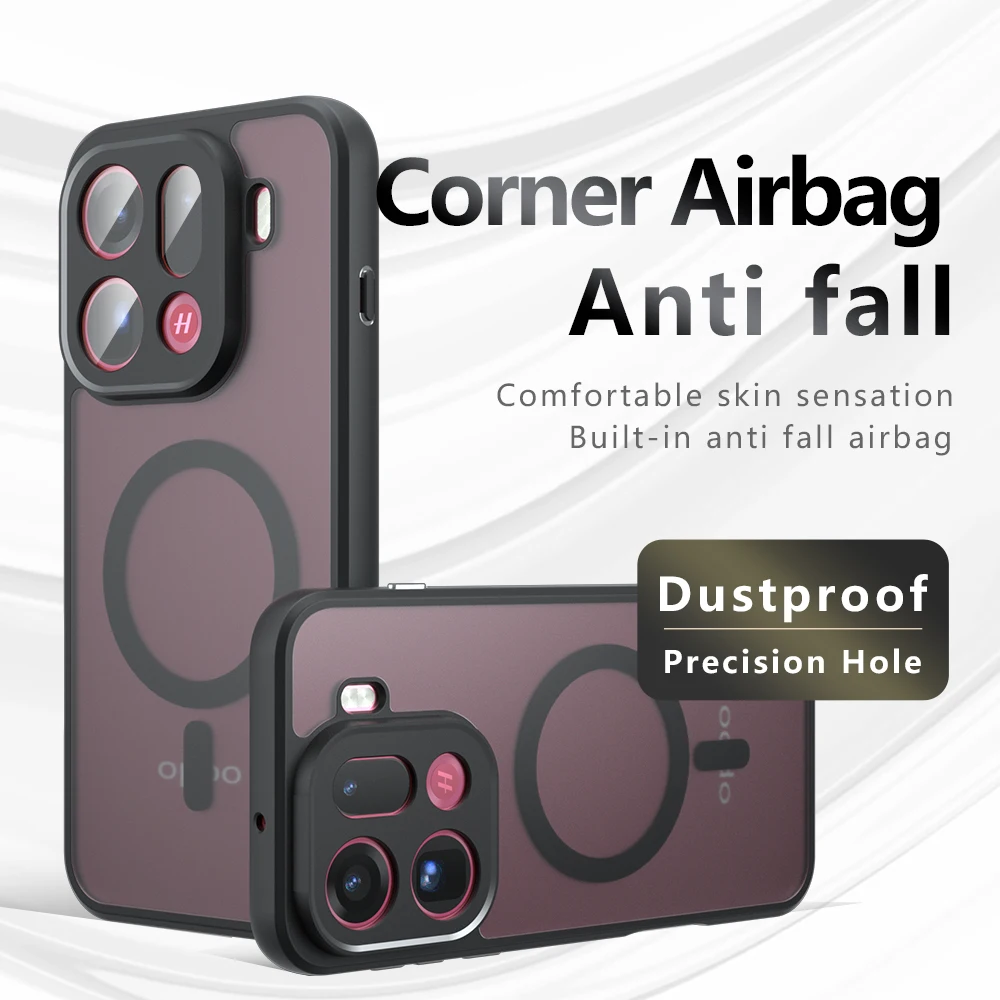 Matte Hard Pc Back Case - Чехол для OPPO Find X9 Pro,