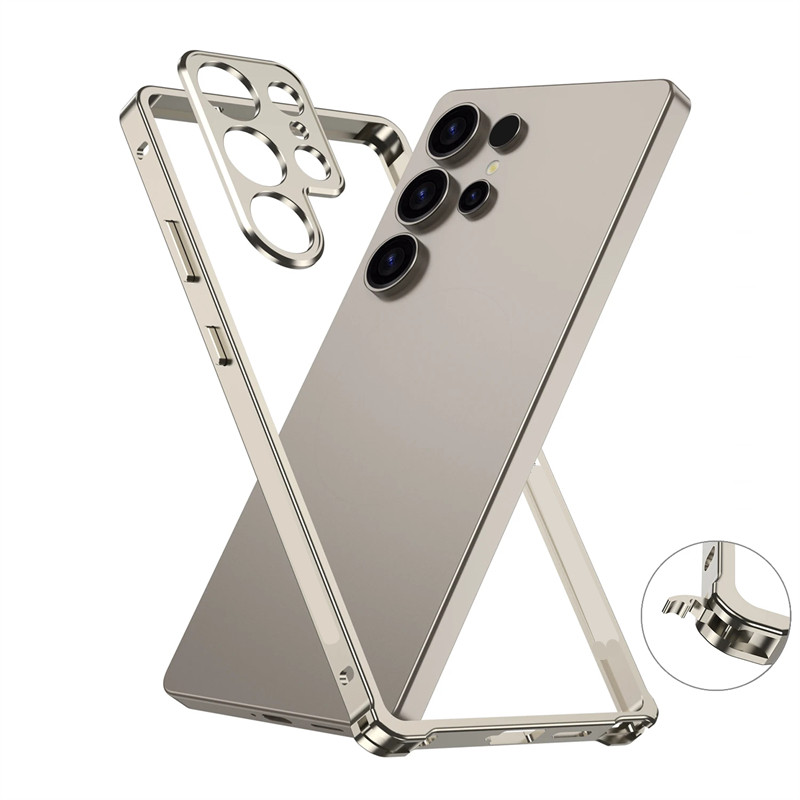 Metal Bumper Aluminum Frame Case - Чехол-бампер из алюминиевого сплава для Samsung