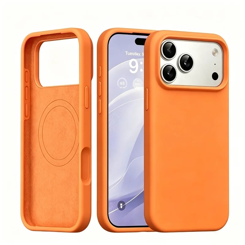 Liquid Silicone Magnetic Phone Case - Магнитный чехол из жидкого силикона для