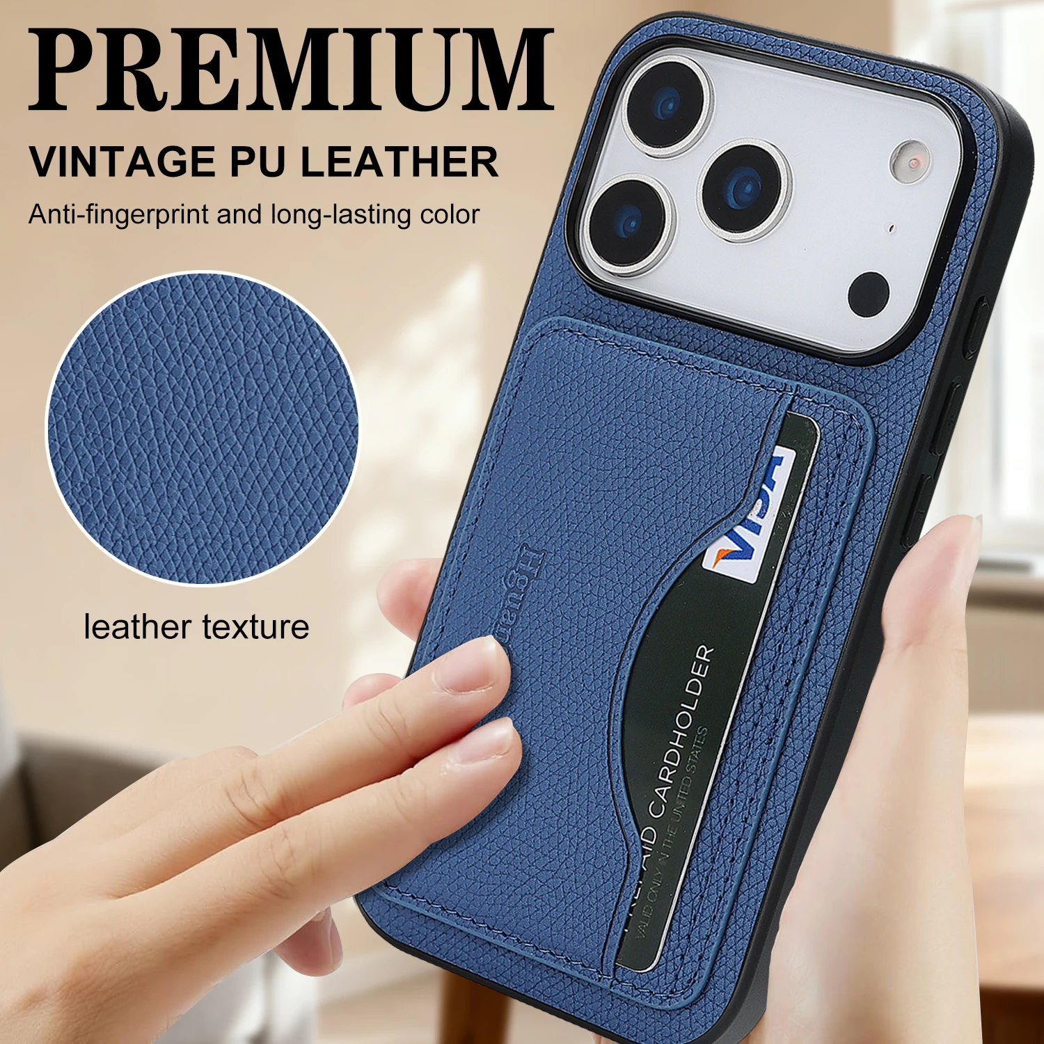 Кожаный чехол-кошелек с подста – обзор и цена Leather Wallet Card Holder Phone Cover