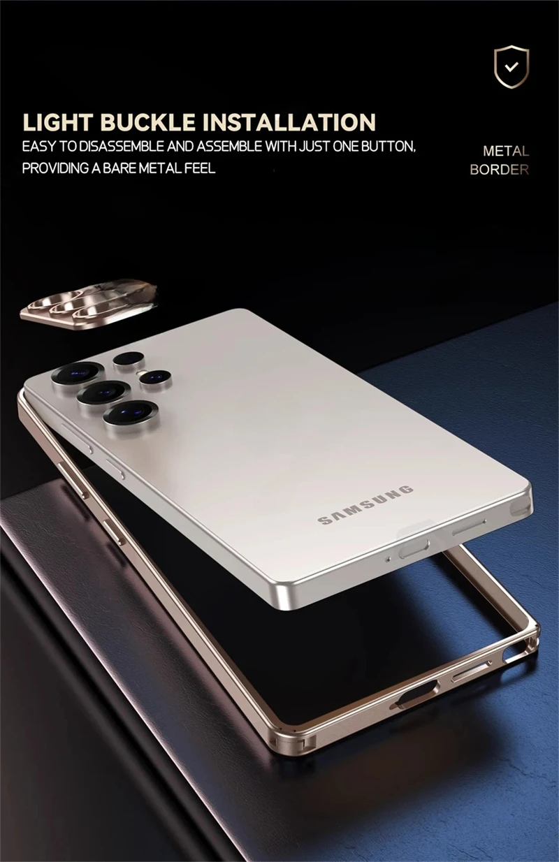 Чехол-бампер из алюминиевого с – обзор и цена Metal Bumper Aluminum Frame Case