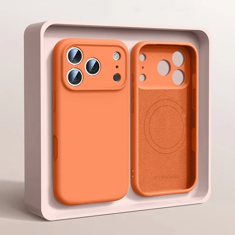 Магнитный оригинальный чехол и – обзор и цена Liquid Silicone Magnetic Phone Case
