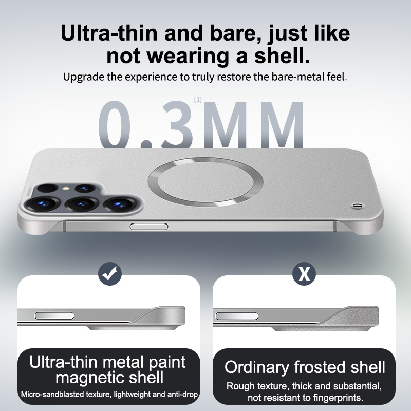 Безрамочный ультратонкий матов – обзор и цена Ultra Thin Frameless Phone Cover